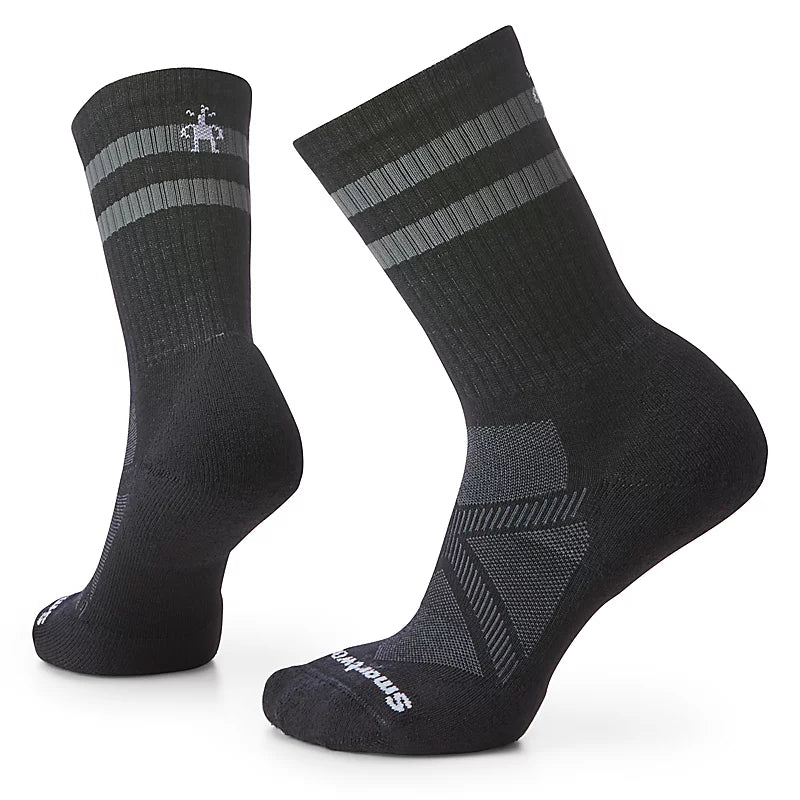 Smartwool Athletic Stripe Crew Socks Targeted Cushion