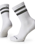 Smartwool Athletic Stripe Crew Socks Targeted Cushion