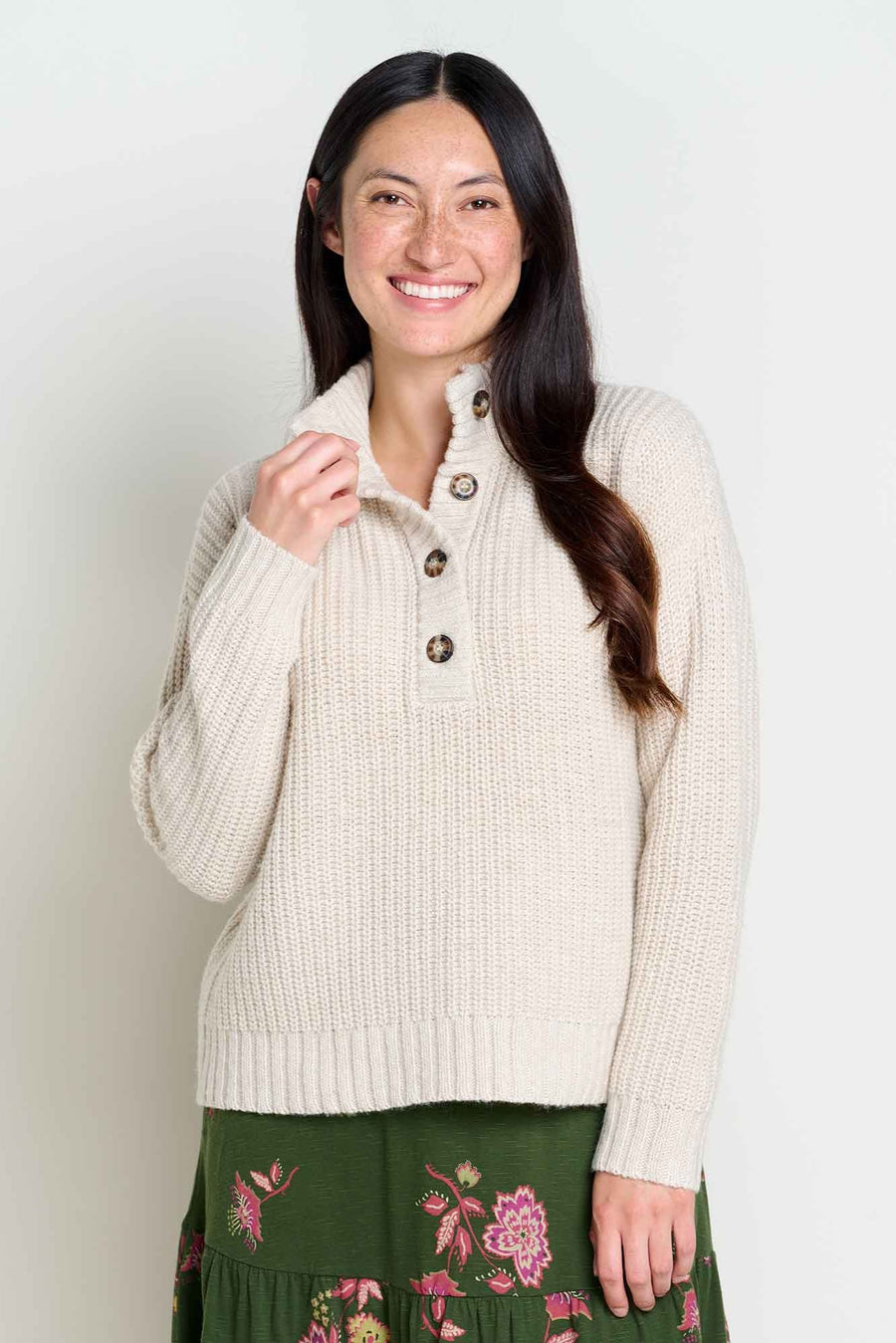 Moss Point Henley Sweater