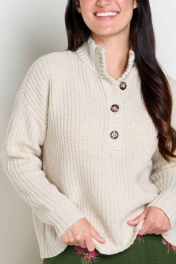 Moss Point Henley Sweater