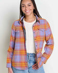 Folk Yeah! Shirt Jacket-Pansy