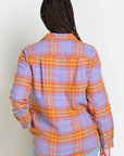 Folk Yeah! Shirt Jacket-Pansy