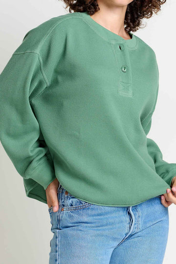 McCloud Long Sleeve Henley Sweater