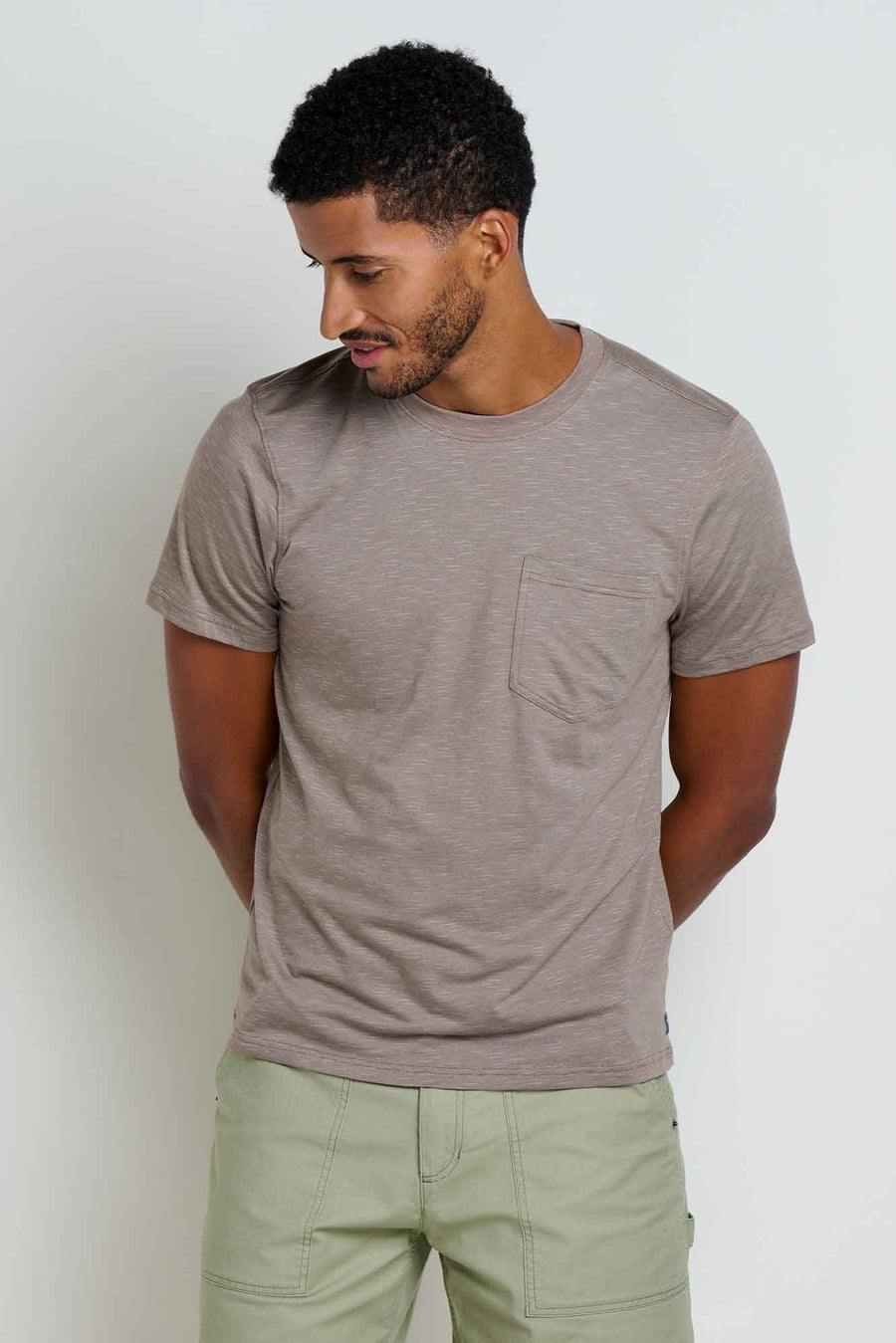 Tempo Men's Short Sleeve Pocket Crew Tee