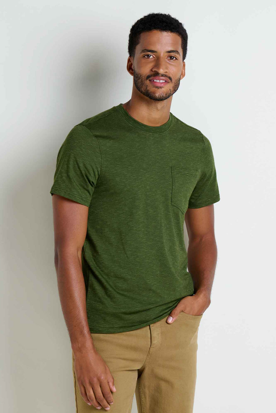 Tempo Men's Short Sleeve Pocket Crew Tee