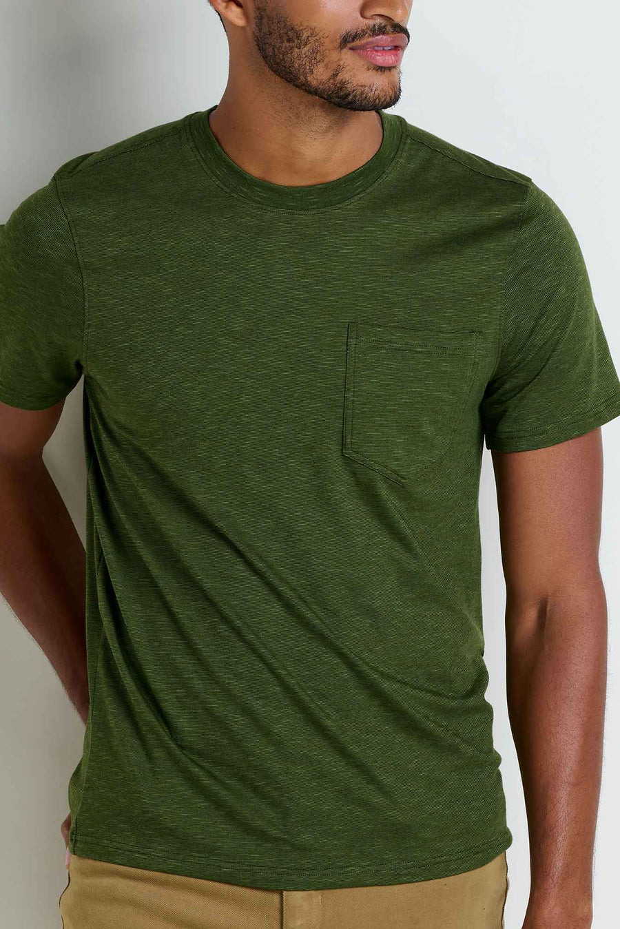 Tempo Men's Short Sleeve Pocket Crew Tee