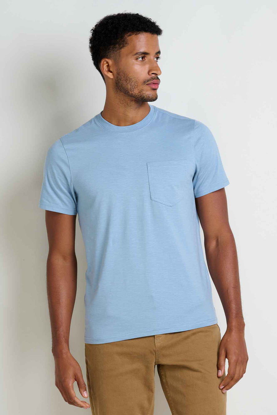 Tempo Men's Short Sleeve Pocket Crew Tee