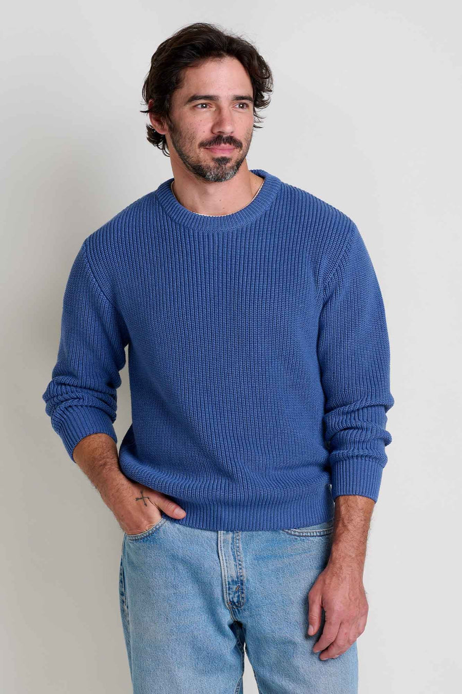 Butte M's Cotton Crew Sweater