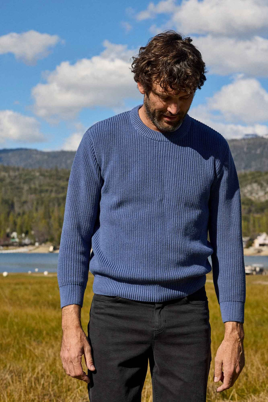 Butte M's Cotton Crew Sweater