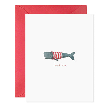 E. Frances Whale Thanks Greeting Card