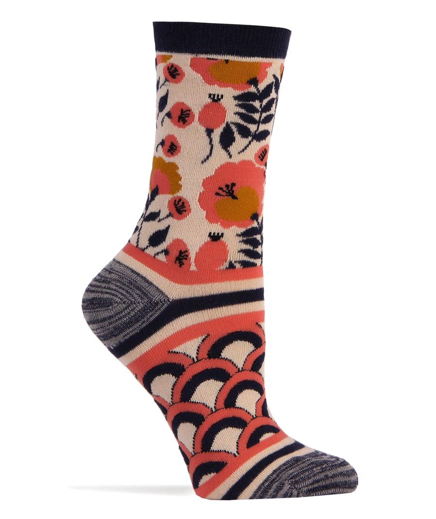 The Wild Women's Premium Bomboo Crew Dress Socks