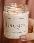 Love You!  Soy Candle 9oz