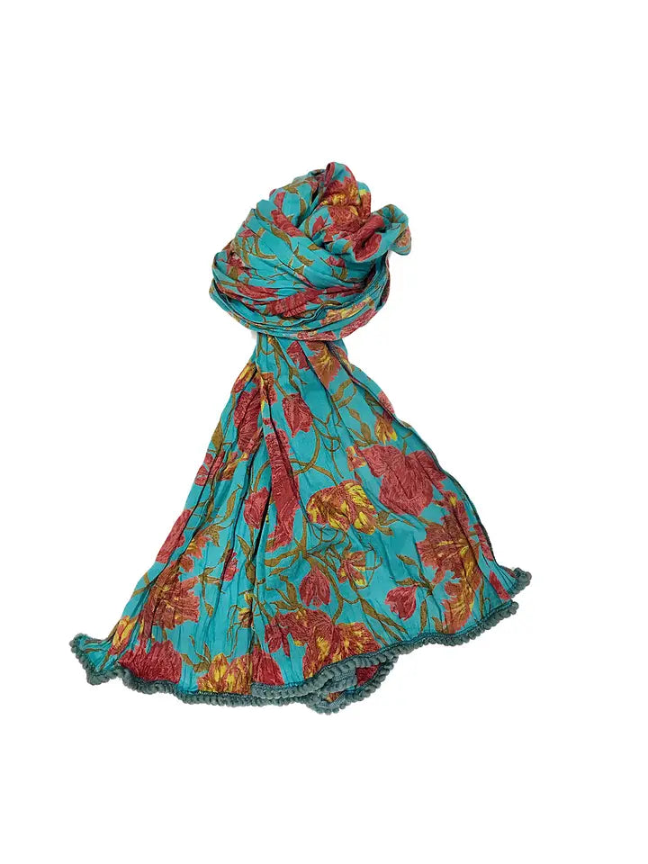 Little Journeys Crinkled Cotton Scarf