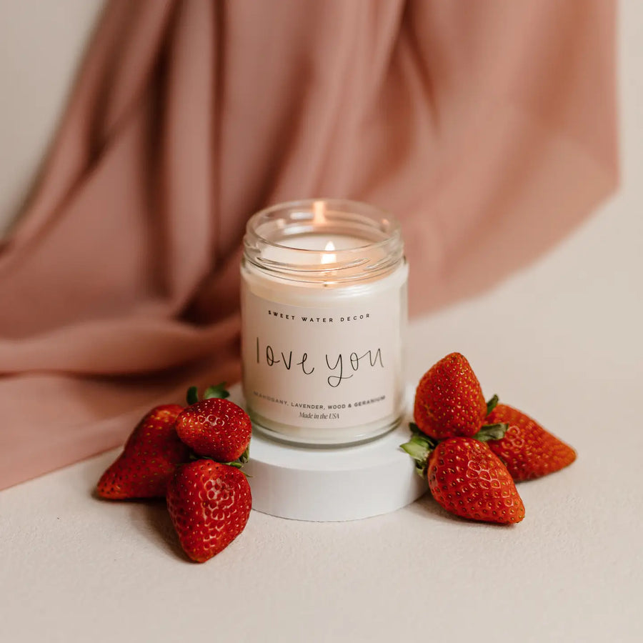 Love You!  Soy Candle 9oz