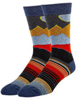 Midnight Sky's Men's Premium Cotton Crew Socks