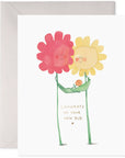 E. Frances New Bud New Baby Greeting Card