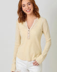 Spring Transitions Thermal Henley Top