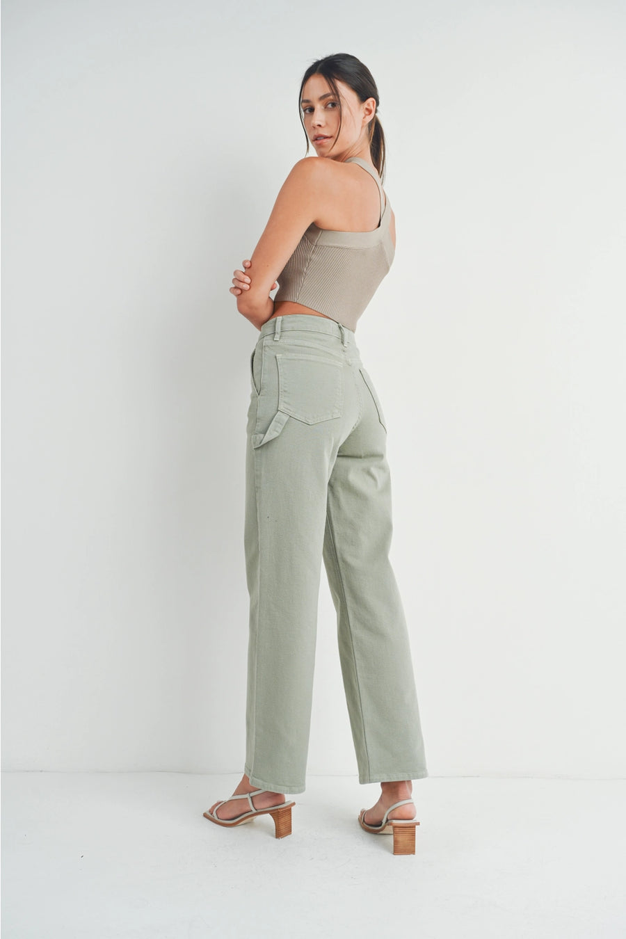 Light Olive Utility Pants