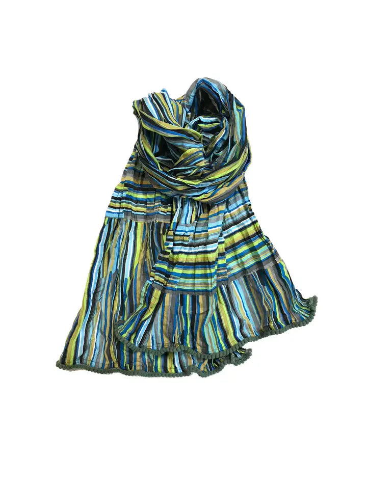 Little Journeys Crinkled Cotton Scarf