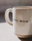 Dog Mom Stoneware Coffee Mug