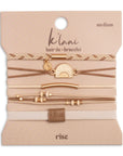 K'Lani Hair Tie Bracelets- Set of 5