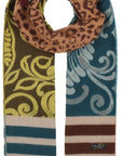 Fraas Leo Filagree Patchwork Scarf