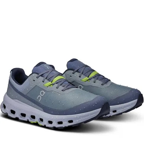 On Men's Cloudvista 2 Waterproof Trail Shoe- Mist/Heather