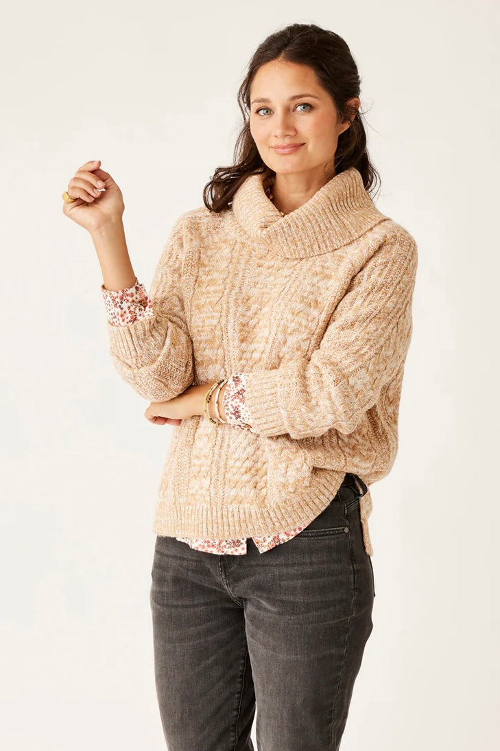 Field Cowl Neck Sweater