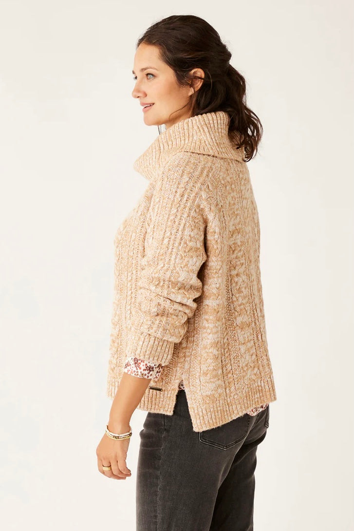 Field Cowl Neck Sweater