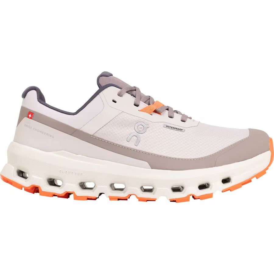 On Cloudvista 2 Waterproof Trail Shoe Women's- Pearl Ice