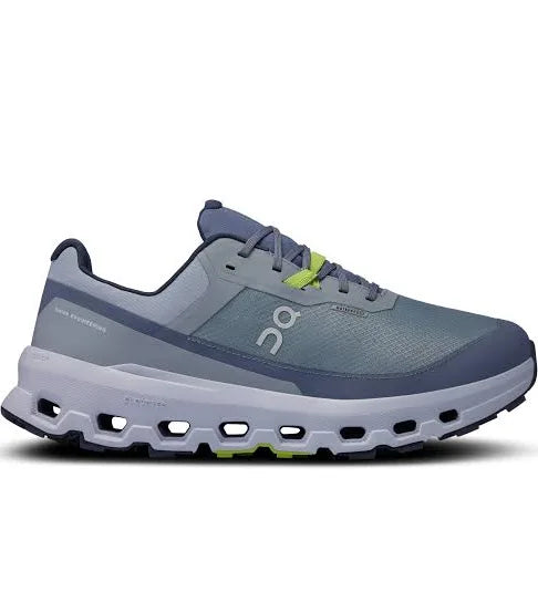 On Men's Cloudvista 2 Waterproof Trail Shoe- Mist/Heather