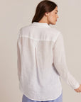 Bella Dahl Linen Pocket Button Down Shirt