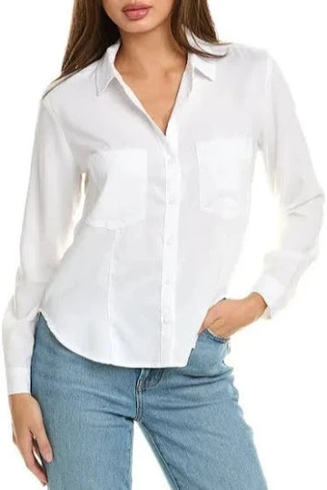 Bella Dahl Long Sleeve Seamed Shirt