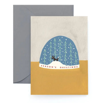 LITTLE SNOW GLOBE - Holiday Card