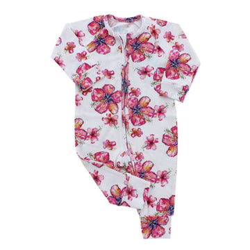 Hibiscus Kiss Bamboo Coverall